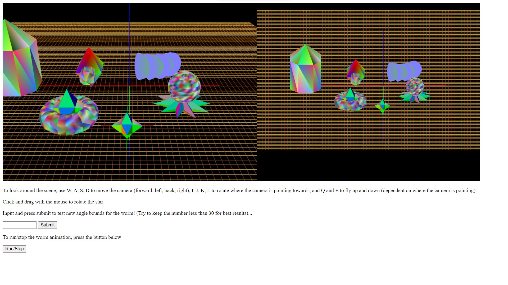 WebGL project 2 - Listen or read the description of the project